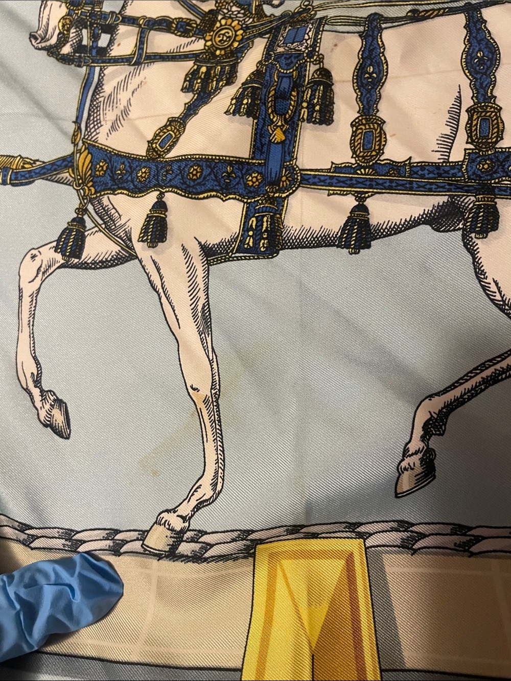 Vintage Hermes silk scarf - Picture 3 of 17